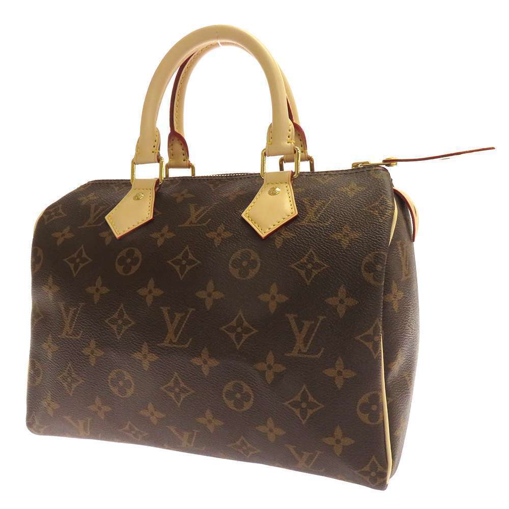 Louis Vuitton Handbag Monogram Speedy Bag Brown - Picture 2 of 8